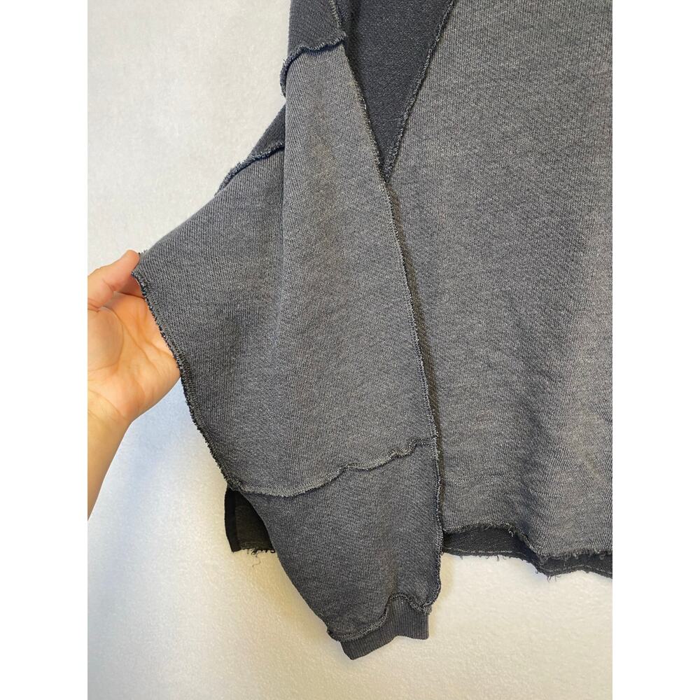 American Eagle Patchwork Exposed Seam Oversized B… - image 3